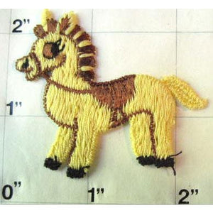 Pony Yellow Embroidered
