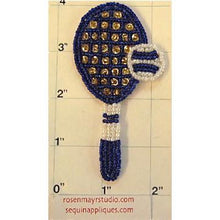 Load image into Gallery viewer, Tennis Racquet 3.5&quot; x 2&quot;