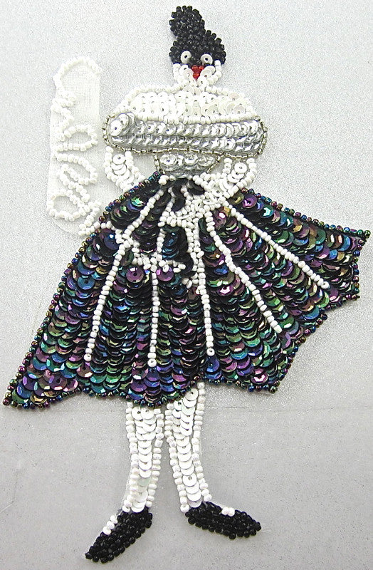 Lady that Looks like a chicken! Mfg mistake 7" x 5"