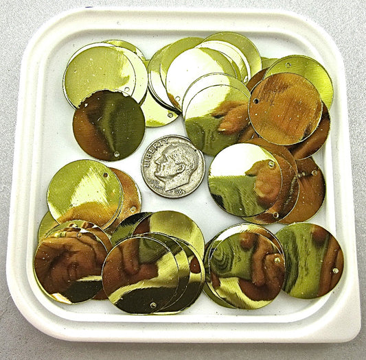 Sequins Yellow/Green By the Bag approx 400