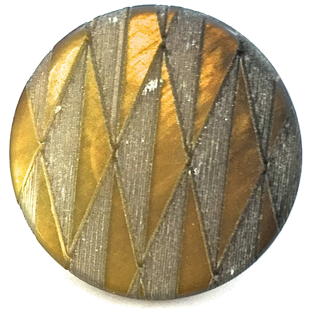 Buttons Two Sizes Gold and Grey 1