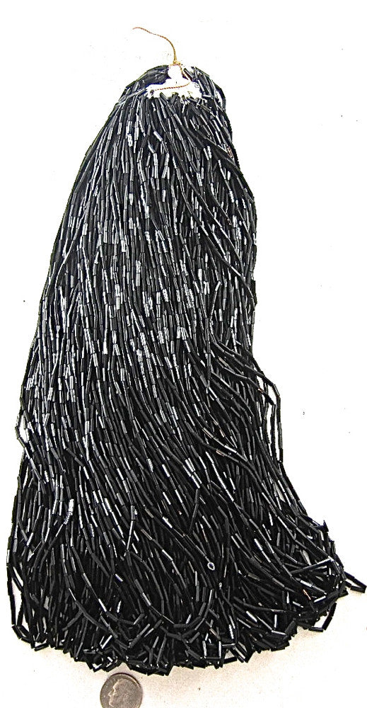 Toho Glass Bugle Beads - Black on 12 Hanks 1lb 3 oz