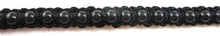 Load image into Gallery viewer, Trim Black Bead One Row on Backing 1/2&quot; Wide, Sold by the Yard