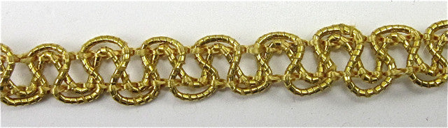 Trim with Gold Bullion Loops 1/4