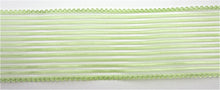 Load image into Gallery viewer, Green Striped Ribbon 3&quot; Wide