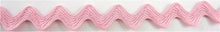 Load image into Gallery viewer, Trim Pink Rick Rack Ribbon 1/5 Wide, Sold by the Yard