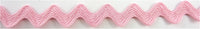 Trim Pink Rick Rack Ribbon 1/5 Wide, Sold by the Yard