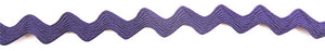 Rick Rack Trim Purple Cotton 1/5" wide sold by the Yard