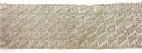 Trim with 5 Rows of Light Gold Pewter Bullion Thread 2.5
