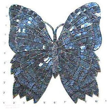 Load image into Gallery viewer, Butterfly Moonlight Sequins and Beads Rhinestone Eyes 10&quot; x 10&quot;