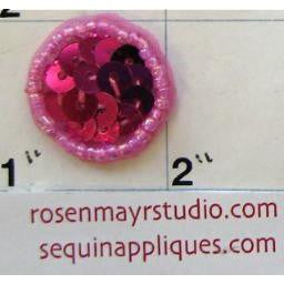 Dot Fuchsia 1"