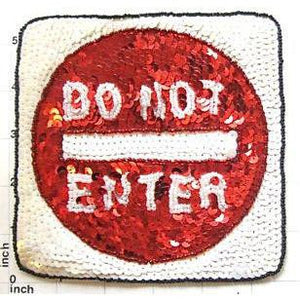 Do Not Enter Street Sign 5.5" X 5.5"