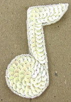 Single Note China White Sequins and Beads 3
