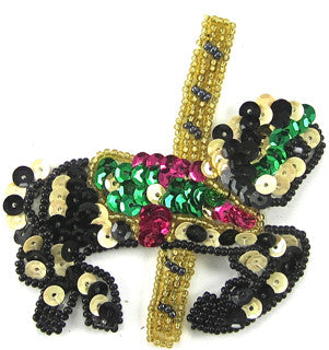 Small Carousel Zebra 3"x3"