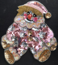 Load image into Gallery viewer, Bear Pink with Clown Outfit 5&quot; x 4.5&quot;