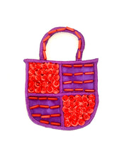 Load image into Gallery viewer, Red Hat Handbag embroidered 3&quot; x 2&quot;