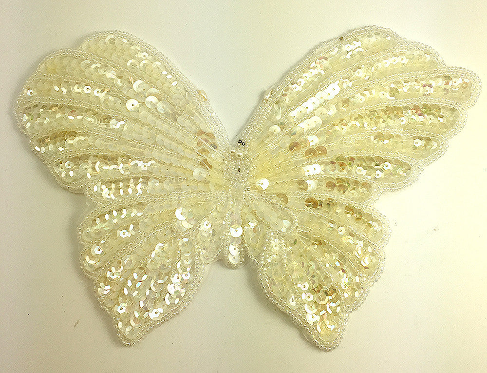 Butterfly with Iridescent Sequins and Beads 9