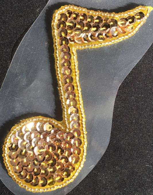 Single Note Gold in 2 Variants 3" x 3.5"