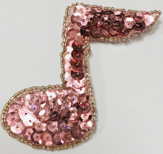 Single Note Pink 3" X 3"